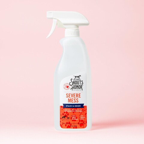 Skouts Honor Stain &amp; Odor Severe Mess Advanced Formula DOG Cleaning 830ML