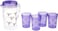 Flamingo Plastic Pitcher With 4 Cups, Multi-Colour, 1.8 Litres + 400 ml, FL5910Wj
