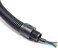 ABBASALI Electrical PVC Coated Galvanized Steel Flexible Conduit Black for Protection of Cable and Wire Flexible Metal Conduit GI Pvc Flexible Pipe (20mm x 15mtr)