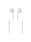 HUAWEI AM115 Earphone 3.5mm In-Ear Earbud Headset Wired Controller Headphone for HUAWEI Smartphone 0.035kg White