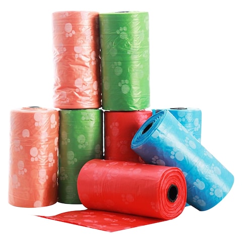 PAWISE POOP BAG REFILLS 20SHEETSX8