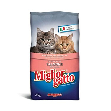 Miglior Gatto Chat Croquette Salmon Cat Food 1.5KG