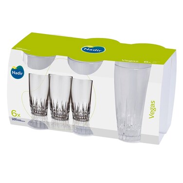 Nadir Tumbler Vegas 2752 6Pc