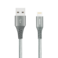 Levore USB to Lightning Nylon Cable MFI Certified 1.8m - Gray