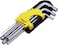 STMT92619-8 STANLEY 9PCS LONG HEX KEY SET 1.5/2/2.5/3/4/5/5.5/6/8/10MM