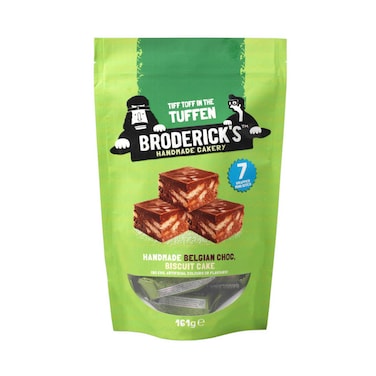 Brodericks Tiff Toff Belgian Chocolate Biscuit Cake 161g