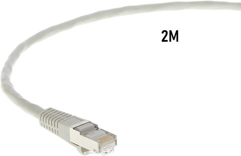 DKURVE CAT6A SSTP/SFTP Booted 10Gigabit/Sec 550MHZ Copper Ethernet Cable -  Patch cord  2 Meter