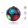 Doreen Magic Rainbow Ball cube Fidget Toy Puzzle Magic Rainbow Ball (Black)（GC1672A）