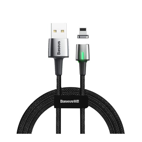 Baseus CALXC-B01 Zinc Magnetic USB Lightning Cable 1.5A - 2M - Black