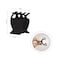 Aiwanto 2Pcs Hair Crab Beautiful Hair Clip For Pony Tail Hair Accessories For Girls Womens (Black)
