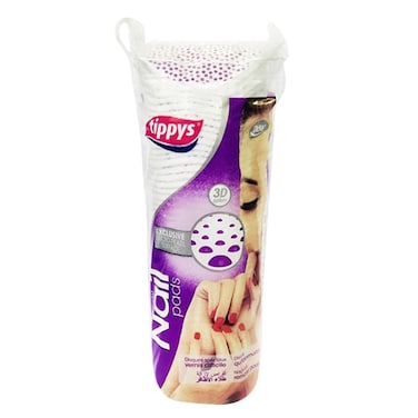 Tippys Nail Pads White 50 Count