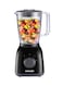 خلاط سوناشي 2 في 1 مع وعاء غير قابل للكسر، 1.25 لتر، 350.0 واط، SB-144N، أسود