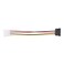 Generic-Power Cable 4PIN SATA HDD Hard Drive Power Cord