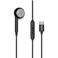 Desert D-118 Powerful Bass Type-C Earphone Black
