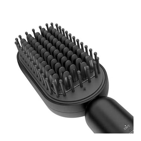 Rush Brush S3 Lite Hair Straightening Brush - Black