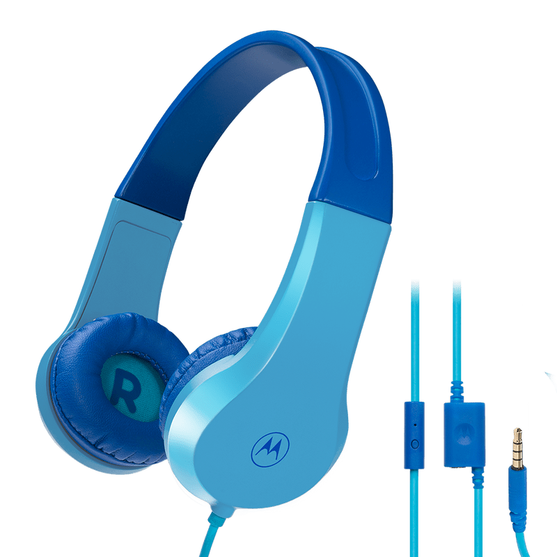 Motorola MOTO JR200 - Over-the-ear KID Headset (Blue)