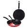 Delacasa ns fry pan tawa 26-25cm+trnr