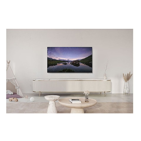 Samsung Neo Tizen OS 85-Inch UHD Smart QLED TV QA85QN90DAUXZN Carbon Silver