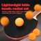Generic-Lightweight Table Tennis Racket and Balls Set Powerful Comfortable Handle Table Tennis Paddle Racket Kit Sports Equipment