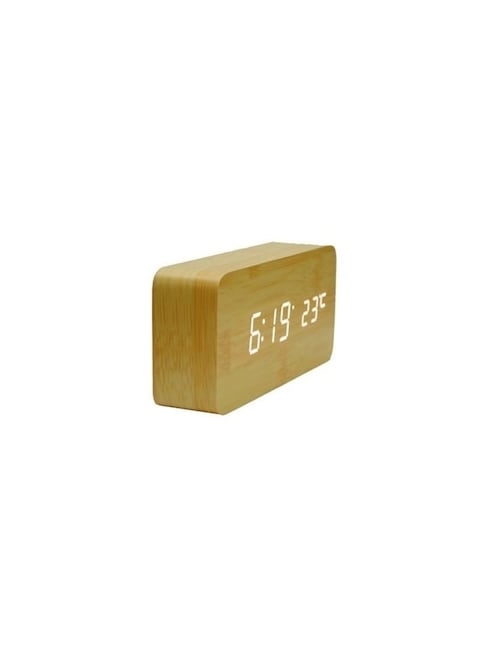 Generic Digital Wooden Clock Multicolour