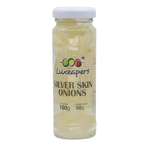 Luxeapers Silver Skin Onions 100g