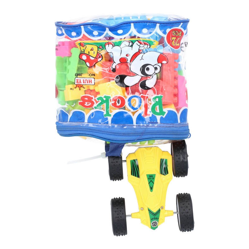 Hui Ye Blocks 72PCS NO:2083 with Free Car