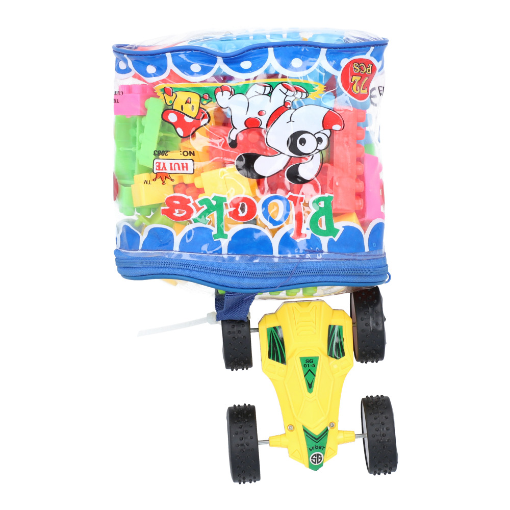 Hui Ye Blocks 72PCS NO:2083 with Free Car