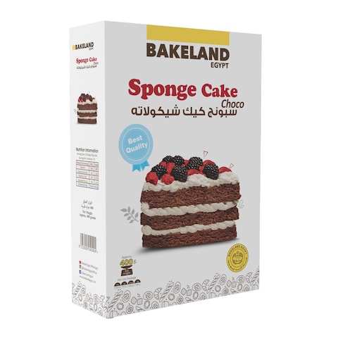 Bakeland Chocolate Sponge Cake - 400 gram