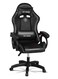 Sky-Touch Adjustable Gaming Chair, PU Leather, High Back, Lumbar Support, Comfortable Armrest Headrest, Black