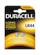2-Piece Duracell Battery Silver 40g