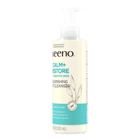Aveeno Calm + Restore Nourishing Oat Cleanser Face Wash 232ml