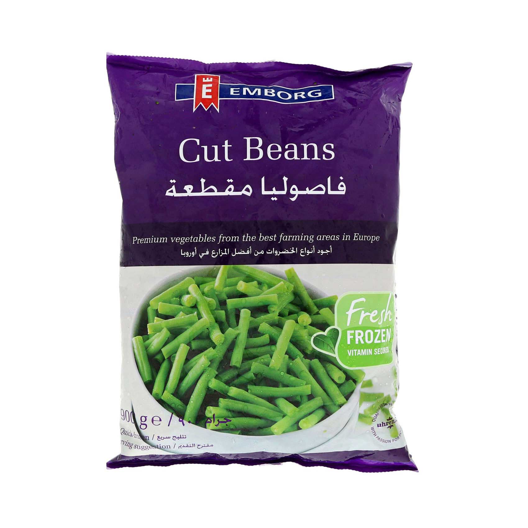 Emborg Cut Beans 900g