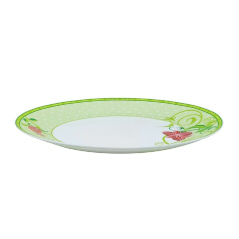 LARAH PLANO EMARALD OPAL DINNER PLATE, 11FPKOEM, 27CM