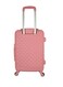 PK 3-Piece Luggage Trolley Set With Briefcase, Pink