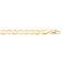 Shining Jewel - Plain Gold Link Bracelet 8-Inch SJ-302001