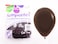 Sempertex 50pcs, 12'' Round Balloons, 20000778 12-Inch Latex Balloons, Chocolate