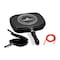 Sonex - Diecast Non-Stick Double Grill Pan, 30 cm, Marble Coated, Durable, Ergonomic Cool Handles, Extra Rubber Seal, Magnetic Lock, Korean Technology