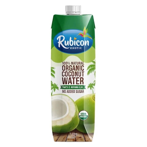 Buy Rubicon Exotic 100% Natural Organic Coconut Water 1L in UAE