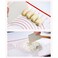 Decdeal - Silicone Non Stick Pastry Rolling Mat Reusable Kneading Thicken Baking Board Rolling Dough Pad Bread Pie Cookie Sheet Cooking Tools