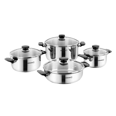 Korkmaz Kappa Cookware Set A1678 8Pieces