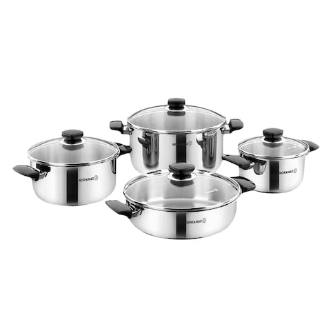KORKMAZ KAPPA COOKWARE SET A1678 8P