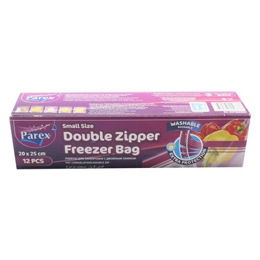 Parex Zip Lock Bag Small 12 Pcs