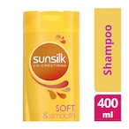 اشتري SUNSILK شامبو صانسيلك ناعم وانسيابي، لشعر ناعم وحريري، مزود ببروتين الحرير، وبزيت الأرغان والفيتامين سي، 400 مل في السعودية