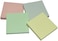 Generic Fis Sticky Note Pads, 4 Assorted Pastel Colors, 400 Sheets, 3 X 3 Inch Size, Fspo334Cp400
