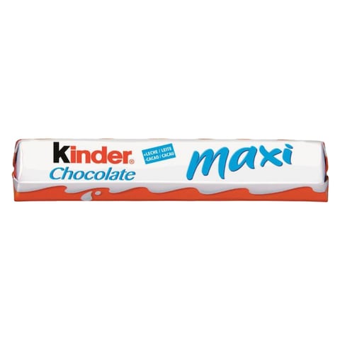 Kinder Maxi Chocolate Bar 21g x Pack of 36