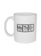 muGGyz All The Good Chemistry Jokes Coffee Mug White 325ml