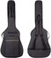 Acoustic Guitar Bag 03 Inch Thick Padding Waterproof Dual Adjustable Shoulder Strap Guitar Case Gig Bag With Back Hanger Loop (40, 41 Inch Dual Adjustable Shoulder Strap Plus Cot, Black)