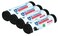 BLUEBERRY - 4-Roll Heavy Duty Garbage Bag-Oxo-Biodegradable-57 Gallon-85x115cm-15pieces Each Roll