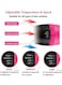 Generic 3-In-1 Professional Hot Air Brush Black/Pink