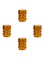 Generic 4-Piece Car Wheel Tires Valves Set